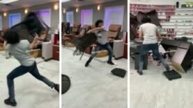 Boyfriend Destroys Nail Salon Because They Wouldn’t Give Him A Refund