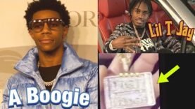 A Boogie Wit Da Hoodie Responds To Lil Tjay Video Of High Bridge Chain “N!gga Got Audacity To Buy…