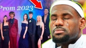 Bronny James Takes Another White Girl To Prom….AND GUESS WHO IS MAD?