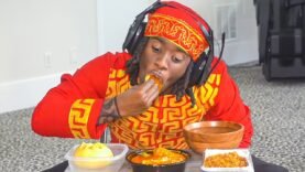 Kai Cenat’s First Time Eating African Fufu..😂