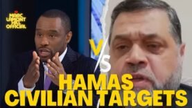 Marc Lamont Hill CONFRONTS H*mas spokesperson about targeting Israeli civilians