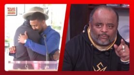 OUTRAGE Over Michael B. Jordan, Jonathan Majors Hollywood Walk Of Fame Hug ‘Dumbest Sh*t’ Ever’