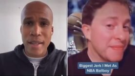 Richard Jefferson GOES OFF On NBA Ball Boy For Looking At His MEAT & Comparing To Other NBA Players