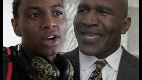 Soulja Boy drops Floyd Mayweather Jr and picks up Evander Holyfield as his new Trainer.