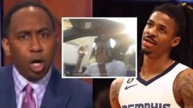 Stephen A Smith CALLS OUT Ja Morant For FLASHING GUN & Being Suspended “IN BROAD DAYLIGHT, YOU IS..