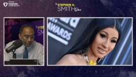 Stephen A. Smith tells Cardi B  “GIVE YOUR MONEY AWAY!” if she doesn’t want it. “I’ll take some!”