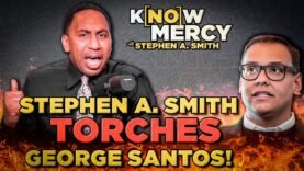 Stephen A. Smith TORCHES George Santos!