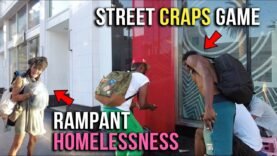 Disgusting… Walk of Fame on Hollywood Blvd In California Is Trash | The Hood Has Taken Over 🤨