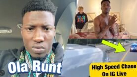 Gucci Mane Artist Ola Runt Has High Speed Police Chase On Ig Live, Rappers & Legal Issues Good For..