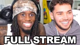 Kai Cenat & Adin Ross FULL STREAM!