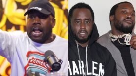 Kanye West CALLS OUT Diddy & Meek Mill For GOING OFF On Him “F**K YOU, FAKE HARD N!&&AS , COME &…