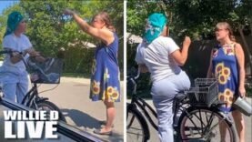 “KAREN” Comes for Black Woman Selling Hair, Accuses Her of Selling Drugs