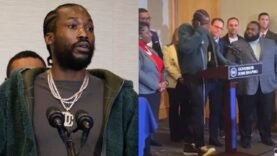 Meek Mill BREAKS Out CRYING TEARS In EMOTIONAL Speech For PROBATION Reform “I CRIED ON NEWS I AIN’T.