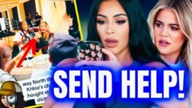 North CAUGHT Sneaking CHAMPAGNE As Kim Watches|Kim Accused Of Playing”Cool Mom” Instead Of Parenting