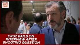 Pathetic Excuse For A Human: Ted Cruz Walks Away From Interview When Asked Why Mass Shootings Happen