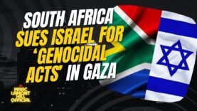 South Africa Takes ISRAEL to International Court of Justice For Crimes of GENOCIDE!!!