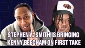Stephen A. Smith is bringing Kenny Beecham on First Take…and how Kenny inspired him to help others