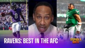The Eagles and Ravens on a collision course for the Super Bowl