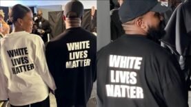 Yessa Massa… Kanye West & Candace Owens Wears ‘White Lives Matter’