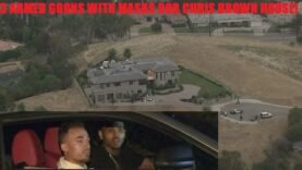 Chris Brown New House Robbed by 3 Armed Goons Who Locked his Aunt in a Closet!