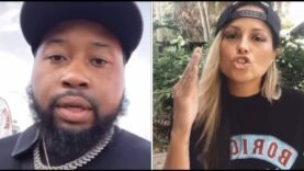 DJ Akademiks & Gloria Velez VIOLATE EACHOTHER For DISSING Her Family & She CALLS HIM OUT To FIGHT