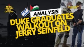 Duke University Students WALK OUT on Pro-Genocide Jerry Seinfeld’s Commencement Speech!!!