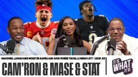 MAHOMES AND LAMAR JACKSON HAVE MONSTER GAMES AND WHERE THE BILLS MERCH AT JUICE?!?! | IIWII EP#29