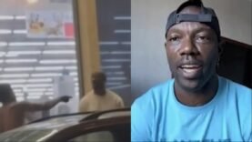 Terrell Owens Drops Heckler FAN With A 3 Piece Combo At CVS