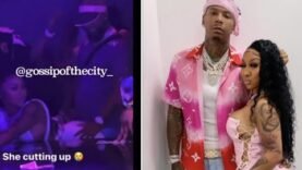 Ari CAUGHT Throwing It Back On Her Guy Friend In Club While Dating Moneybagg Yo, Moneybagg Responds