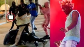 Kodak Black gets shot in the Leg After Trying to Help his Homie in a Fight on Superbowl Weekend.