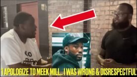 Meek Mill GOON CATCHES 50 Cent GOON MIKE KNOX & He APOLOGIZES For DISRESPECTING Meek In Philly