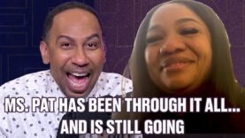 Stephen A. Smith and Emmy-nominated survivor Ms. Pat who has been shot, dealt drugs and so much more