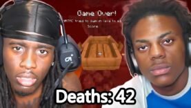 Every Time Kai Cenat & IShowSpeed Died In Minecraft…