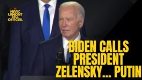 Joe Biden Gets CONFUSED AGAIN, Refers to Ukrainian President Zelensky as Russia’s Vladimir Putin