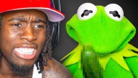 Kai Cenat Meets Kermit The Frog On Stream..😂