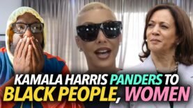 “Kamala Harris Panders To Black Culture, Women…” Amber Rose Says She Was Brainwashed To Vote Blue