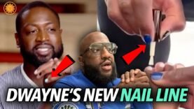 “LoveBonded With My Daughter, Getting My Nails Painted…” Dwayne Wade Teases New Nail Line For Men?