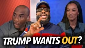 “Trump Wants To Quit, Trying To Stay Out of Jail…” Charlamagne, Angela Rye Make Crazy Accusations