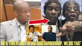 Young Thug YSL Woody CONFESSES To SHOOTING Rich Homie Quan Dad’s Barbershop In Atlanta