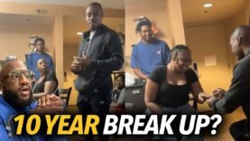 Black Man Spins the Block After a 10 Year Break Up To Remarry The Mother of His Kids, Son Cries 😢