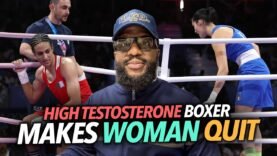 High Testosterone Boxer Make Woman Quit Pummeling Her In Seconds At Paris Olympics, Claressa Shields