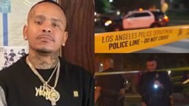 Inglewood Rapper Half Ounce SHOT & K!LLED While On Phone With Wife, SHOOTING Scene RIDDLED With…