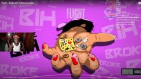 Kai Cenat Reacts to Flight – Broke Bih (Official Audio)