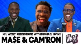 NFL WEEK 1 PREDICTIONS WITH MICHAEL IRVIN! | S5 EP4