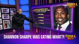 Shannon Sharpe is eating SQUIRREL?