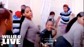 Woman Goes Viral After Twerking On Group Of Little Boys In Her Panties!!