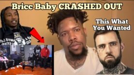 Bricc Baby CRASHES Out On No JUMPER Livestream Hours After I Warned Adam22 & Gangbangers