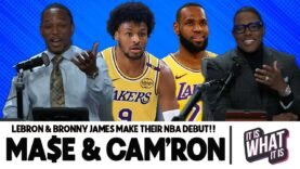 BRONNY & LEBRON MAKE THEIR NBA DEBUT & KILLA SAYS HIS WIFE GOTTA BE A WHAT?!?! | S5 EP27