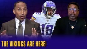 Cris Carter trolls Stephen A about the Vikings