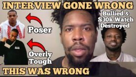 GHERBO & SOUTHSIDE “DESTROYED” For Bullying FUNNY MARCO & Breaking His Watch In Interview Gone Wrong